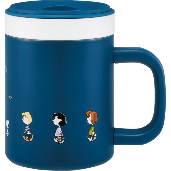 スヌーピー　インナーカップ付ステンレスマグカップ