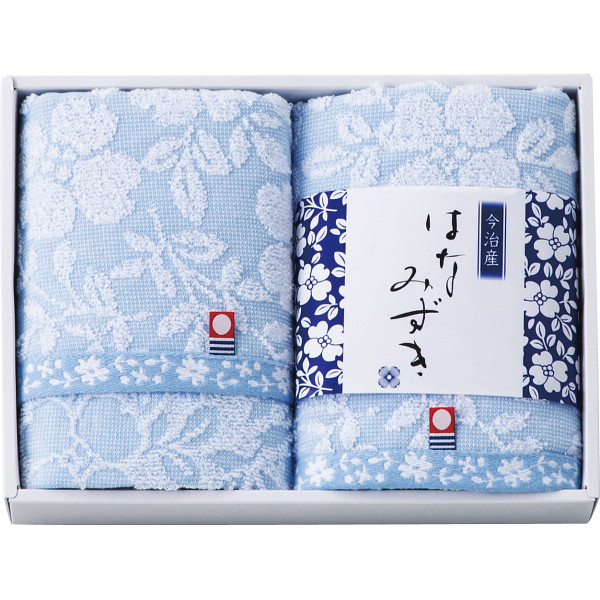 今治　はなみずき　フェイスタオル２枚セット