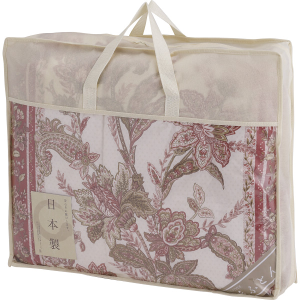 日本製 ダウン８５％入ダウンケットピンク