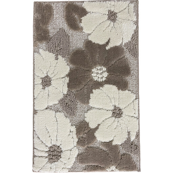 洗濯機で洗える玄関マットベージュ