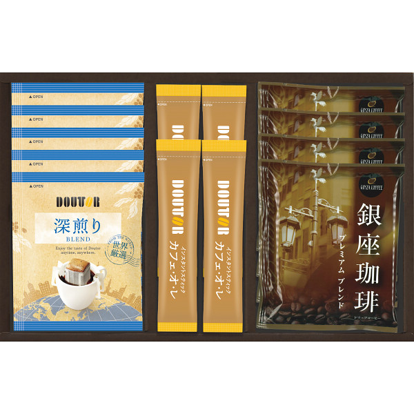 ドトールコーヒー・銀座珈琲　ギフトセット