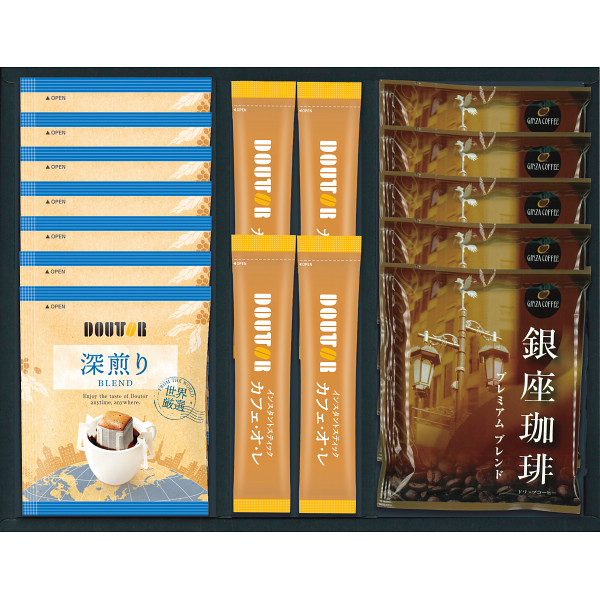 ドトールコーヒー・銀座珈琲　ギフトセット
