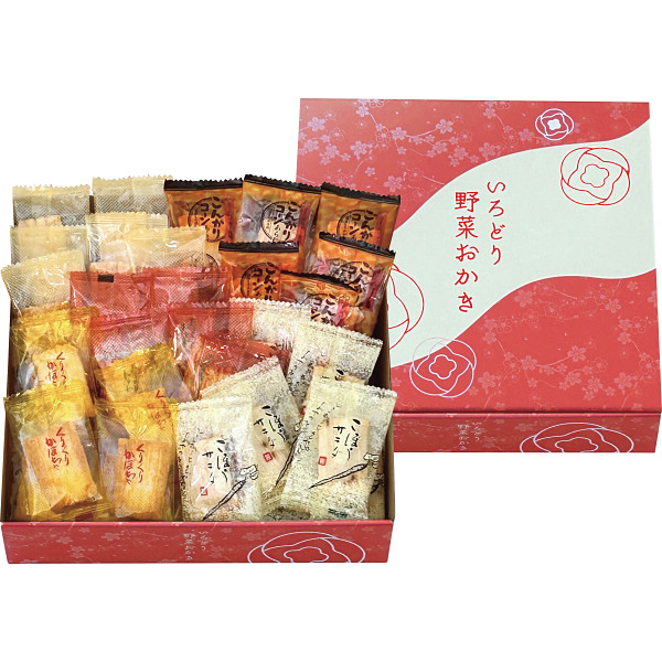 いろどり野菜おかき