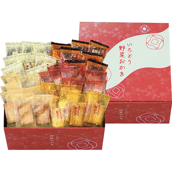 いろどり野菜おかき