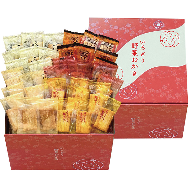 いろどり野菜おかき