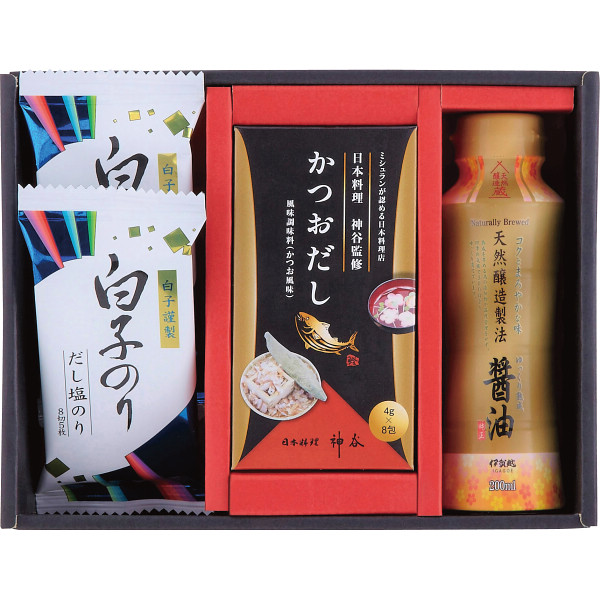 和の調味料詰合せ