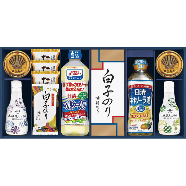 ヤマサ鮮度しょうゆ＆白子のり詰合せ