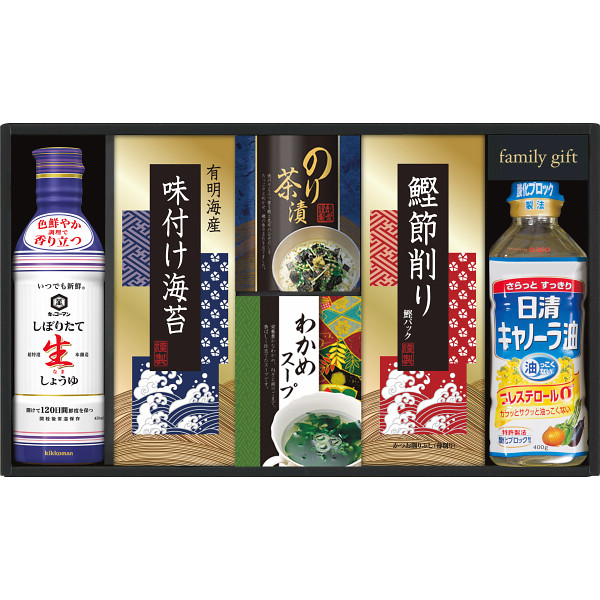 キッコーマン　生しょうゆ＆和食詰合せ