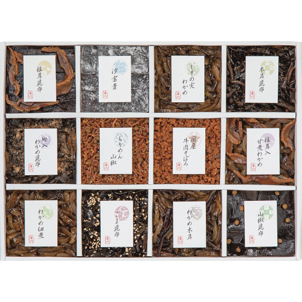 御昆布　１２品佃煮詰合せ