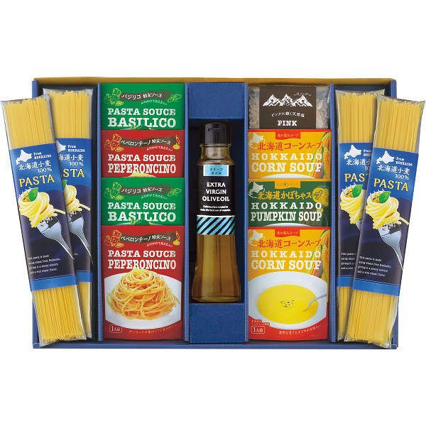 大地の恵み　北海道便パスタ＆スープセット