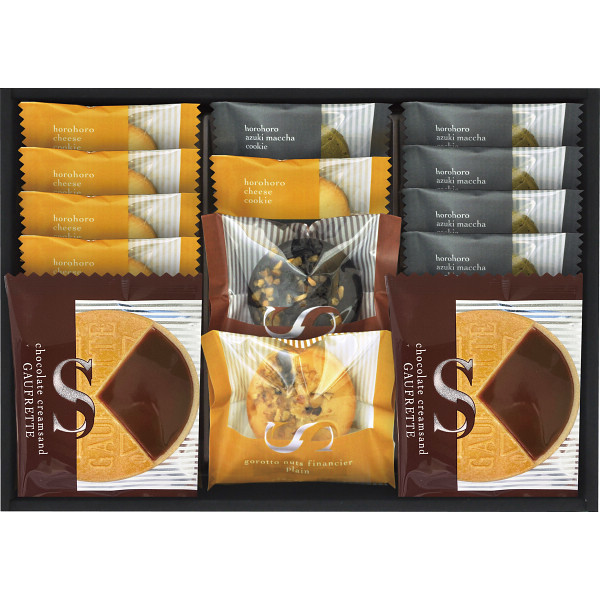 ごろっとナッツフィナンシェ＆ゴーフレット詰合せ