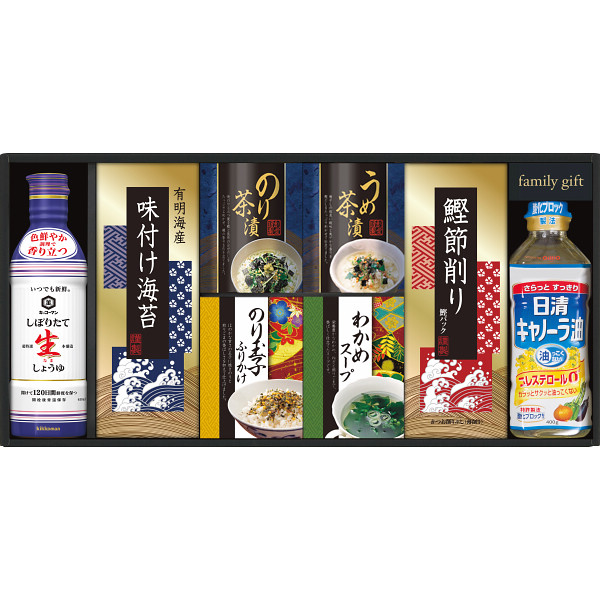 キッコーマン　生しょうゆ＆和食詰合せ